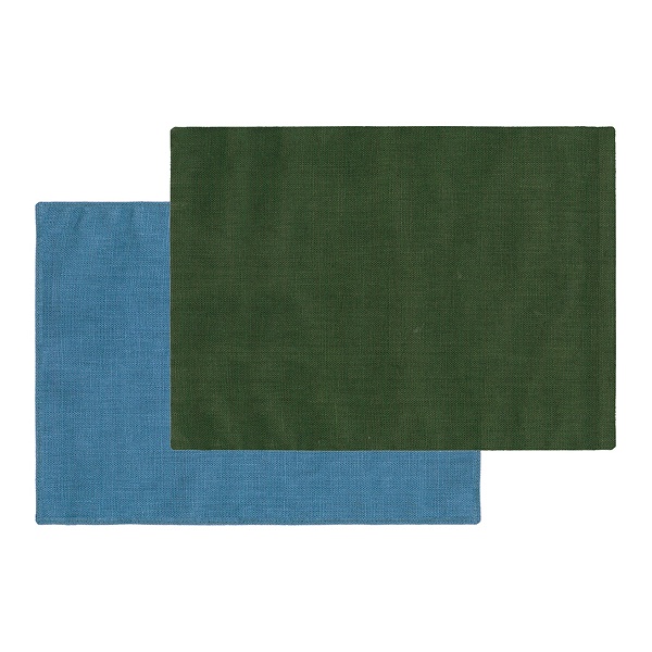 ランチョンマット 46cm リンネ Linne リバーシブル 麻 プレースマット