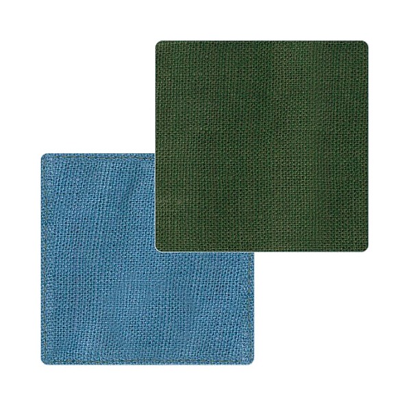 コースター 10cm リンネ Linne リバーシブル 麻 布 無地 （ 布