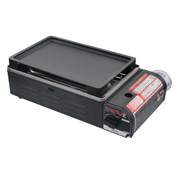 ニチネン アウトドア ガスコンロ カセットコンロ 焼きまへんか2 網焼き