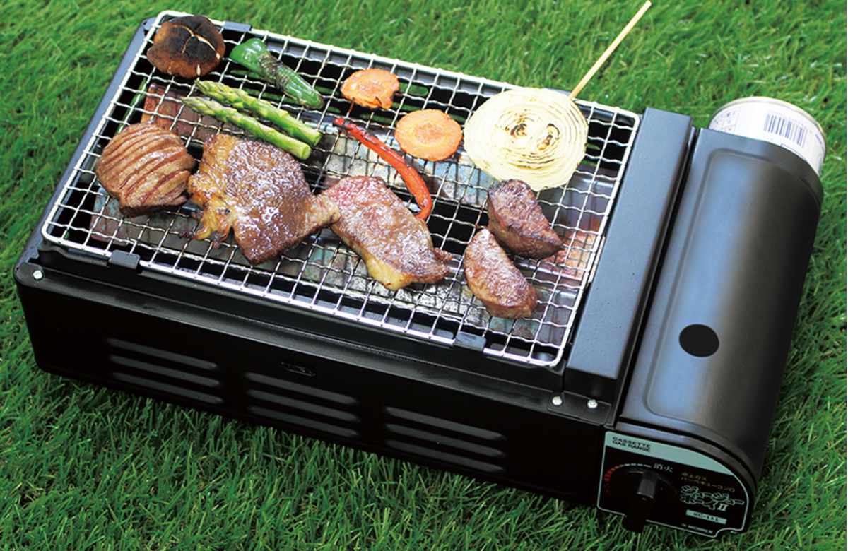 ニチネン アウトドア バーベキューコンロ ガスコンロ カセットコンロ