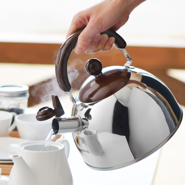 ヨシカワ ヤカン 1.8L わ・とーん（和色） IH200V対応 笛吹きケトル