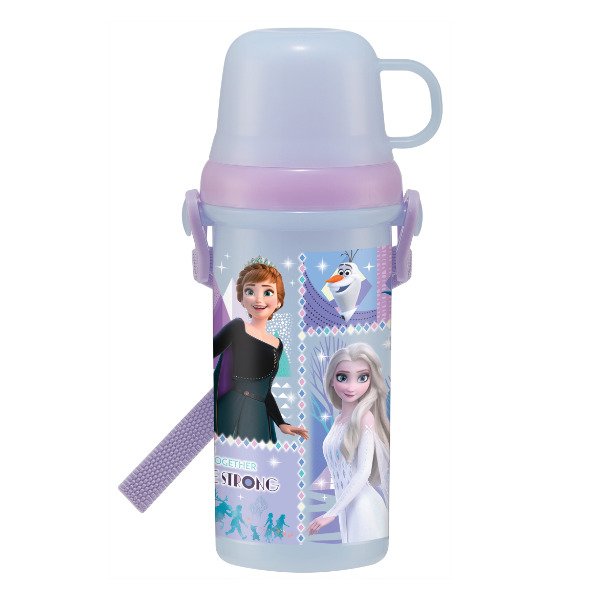 スケーター 水筒 直飲み コップ 2way プラスチック アナと雪の女王