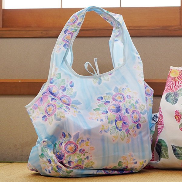 エコバッグ 金子みすず 2WAY ショッピングバッグ 花の名まえ （ マイバッグ エコバック 買い物バッグ レジ袋 レジバッグ サブバッグ 買い物袋 ）