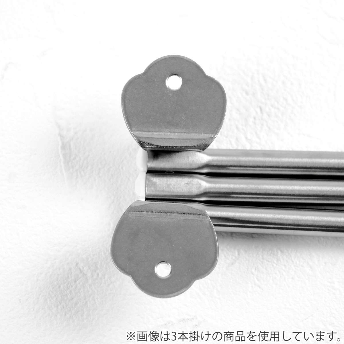 タオルハンガー ステンレス 4本掛け （ 壁付け タオル掛け 4枚 回転