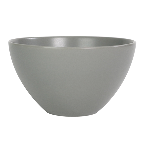 グレー 陶器 茶碗 約15cm お碗 300ml 淑 Shuku 飯碗 食器 洋食器 磁器 日本製 （ 食洗機対応