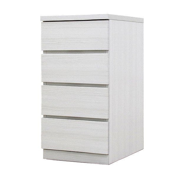 クローゼットチェスト 4段 日本製 Fit 奥行き55cm 幅39cm （ 開梱設置 チェスト 収納チェスト たんす タンス 収納 国産 完成品 ）の画像