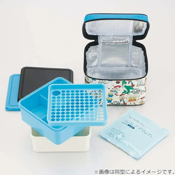 弁当箱 2段 重箱 行楽ランチセット 保冷ランチバッグ付き すみっコ