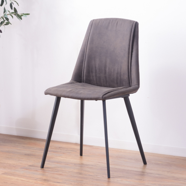 東谷 チェア 座面高46cm ダイニングチェア ファブリック 布張り