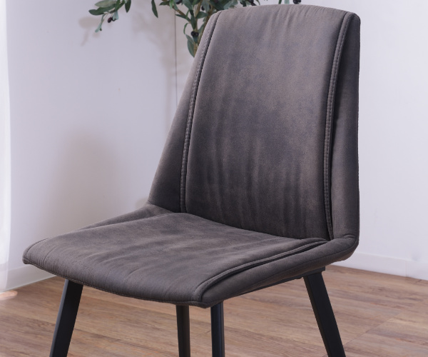 東谷 チェア 座面高46cm ダイニングチェア ファブリック 布張り