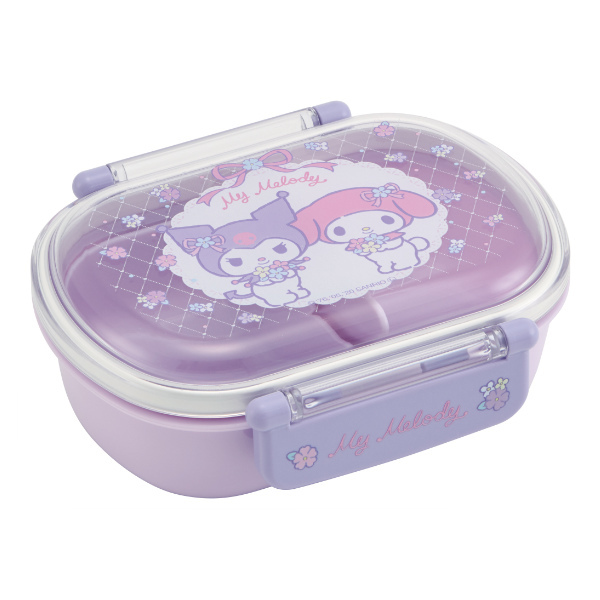 スケーター お弁当箱 1段 抗菌 プラスチック ふわっとタイトランチ