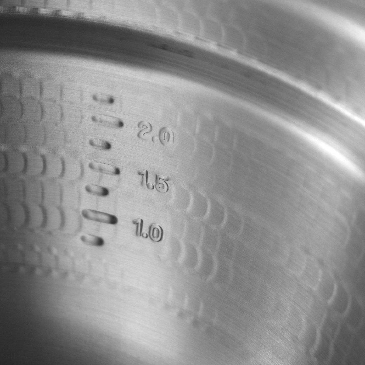 打出料理鍋 45cm ガス火専用 メモリ付き 中尾アルミ 業務用 日本製 23L