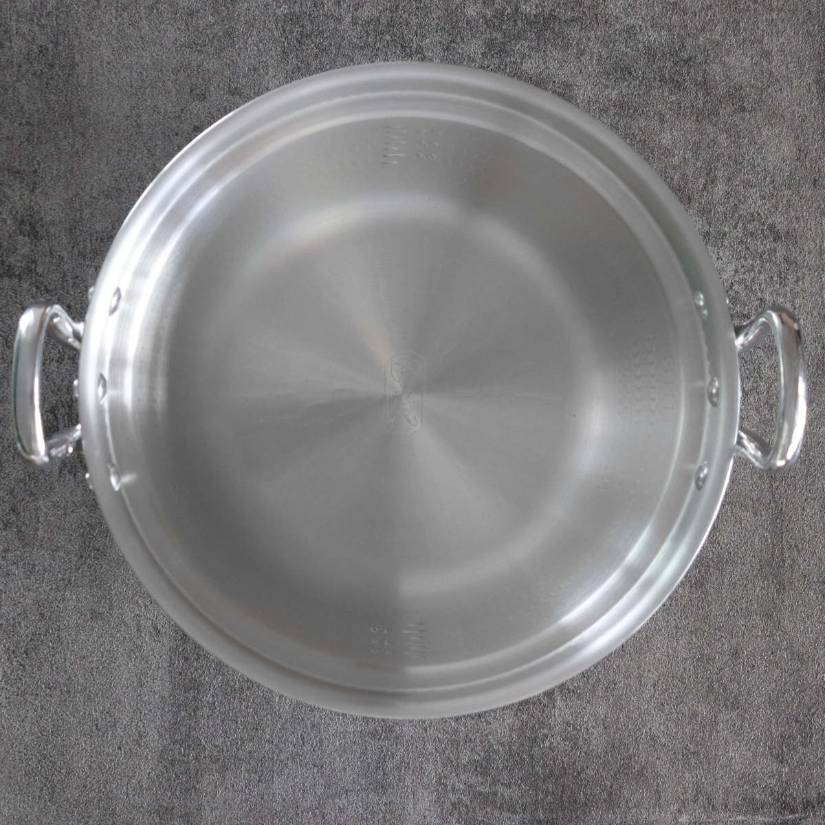 打出料理鍋 54cm ガス火専用 メモリ付き 中尾アルミ 業務用 日本製 44L