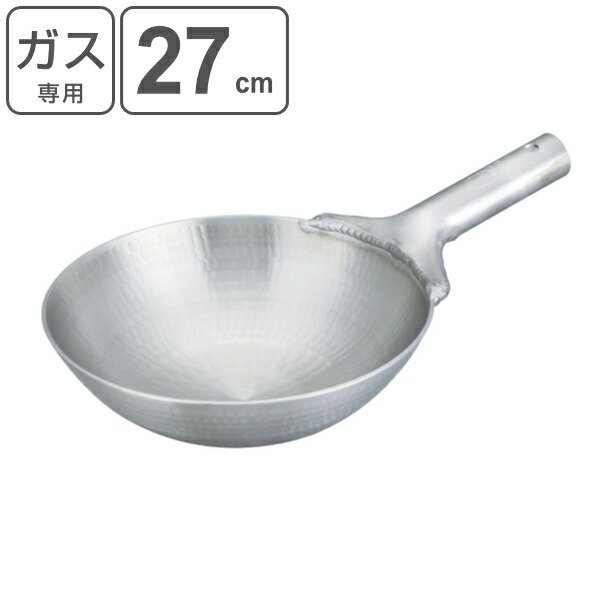 中尾アルミ製作所 アルミ打出　片手中華鍋　36センチ 343786.jpg