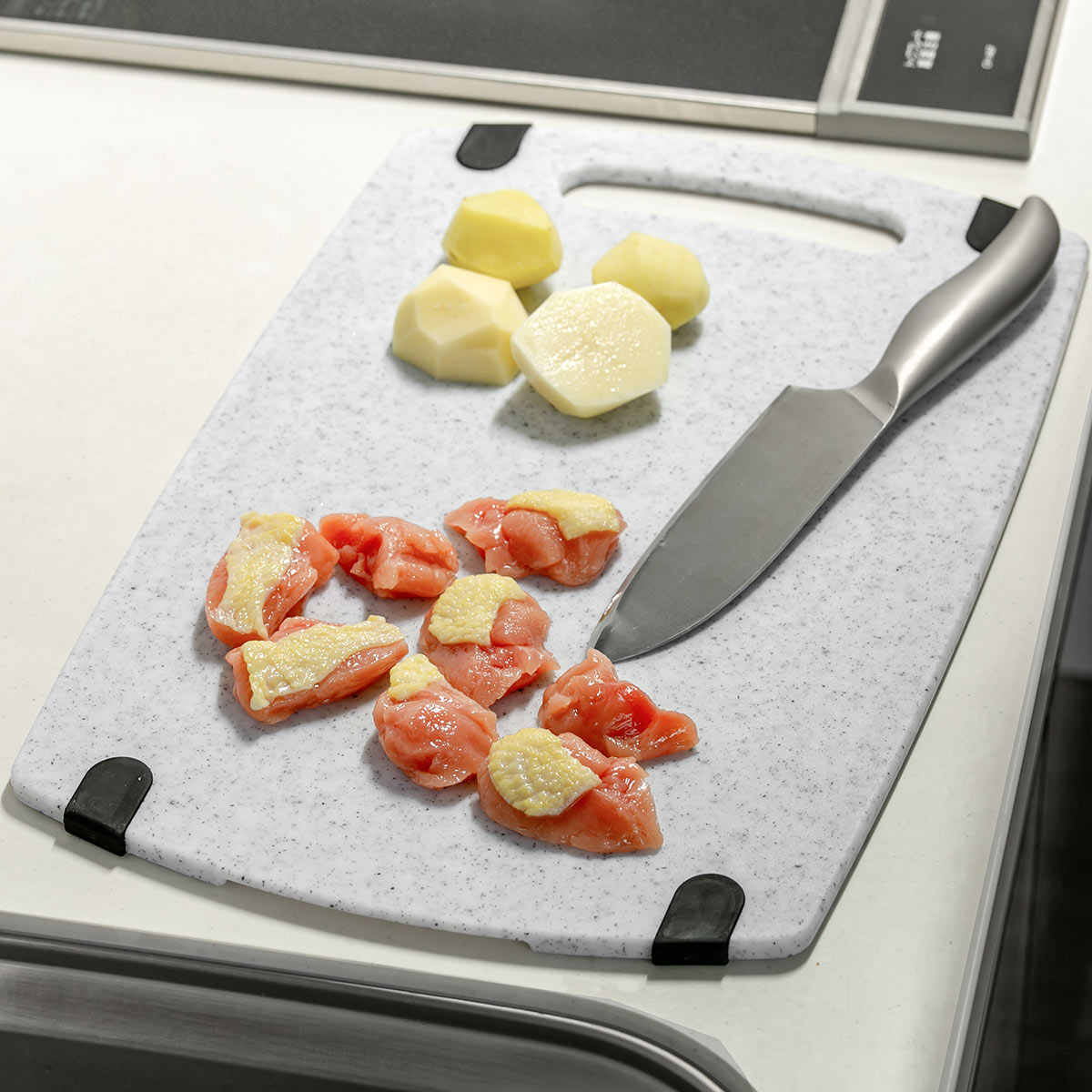 TONBO（新輝合成） まな板 LL 食洗機対応 抗菌 水切り すべり止め