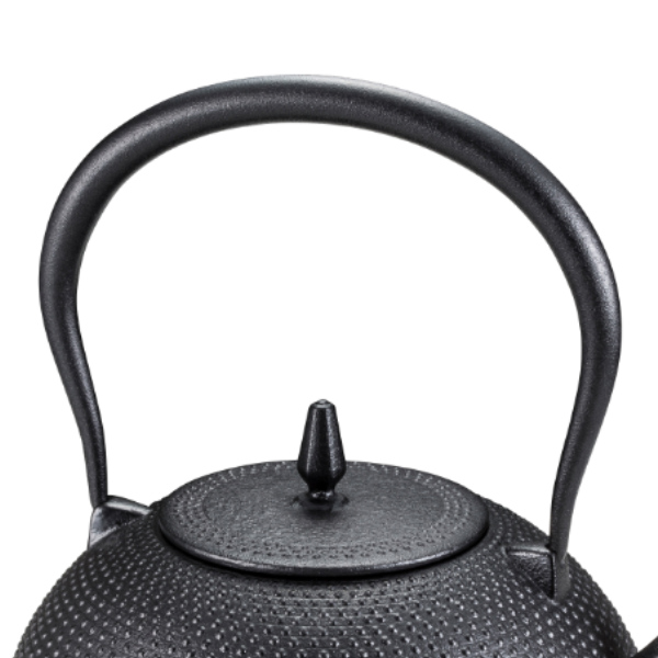 池永鉄工 鉄瓶 1.6L IH対応 梔子あられ文様 大 南部鉄器 日本製