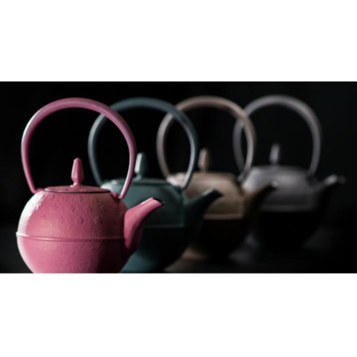 池永鉄工 鉄瓶 1.2L IH対応 梔子さくら文様 南部鉄器 日本製 （ ガス火