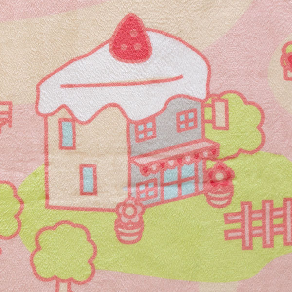 ラグ キッズラグ 子供部屋 ふっくらなめらか 転写フランネルラグ