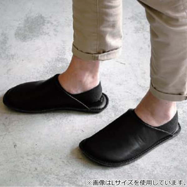 スリッパ 23〜24cm レザー レディース ...の詳細画像2