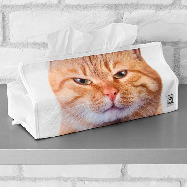 HEMING'S（ヘミングス） ティッシュケース アニマルフェイス tente