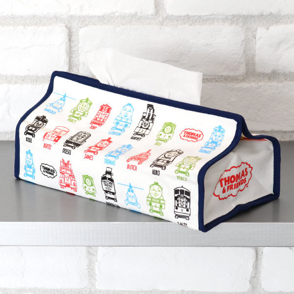 ティッシュケース トーマス FACE tente 吊り下げ （ ティッシュカバー ティシュ入れ ティッシュボックス ） :344181:リビングート  ヤフー店 通販 