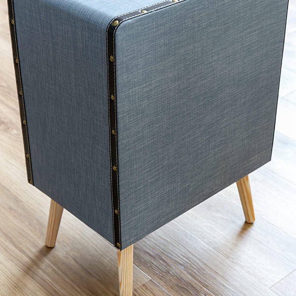 アンファンス 収納ケース チェスト 幅44.5×奥行30×高さ62cm トランク型