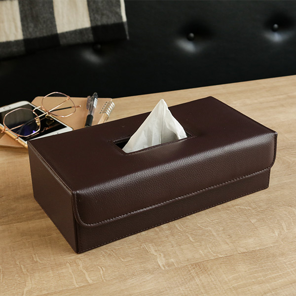 ティッシュケース レザー 合皮 開閉 おしゃれ （ ティッシュボックス