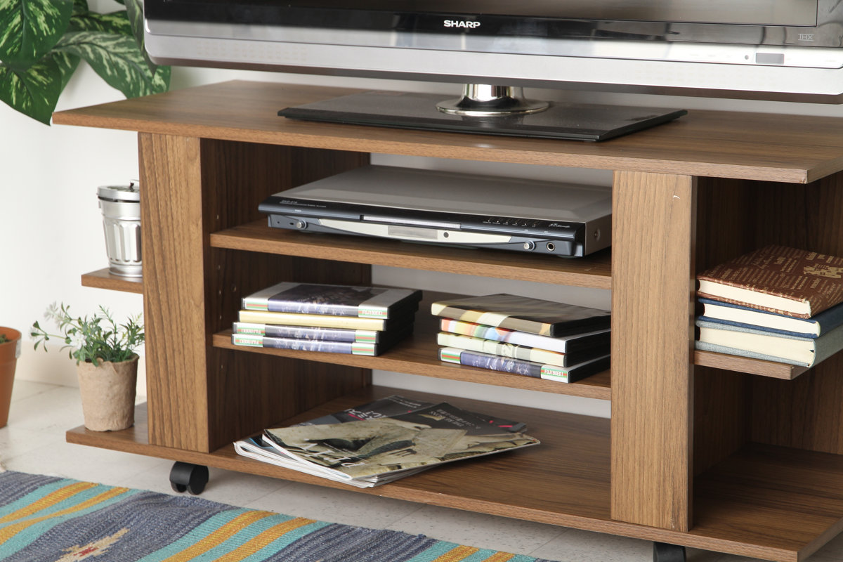 不二貿易（Fuji Boeki） テレビ台 幅100cm ローボード 木目調 オープン