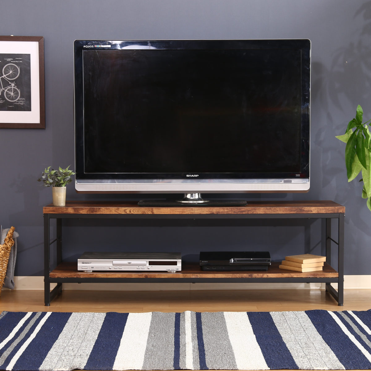 不二貿易（Fuji Boeki） テレビ台 幅120cm ローボード ブルックリン