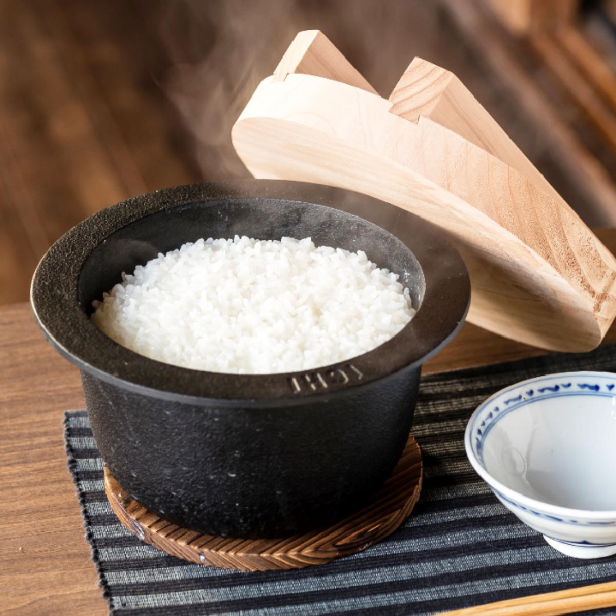 池永鉄工 ご飯釜 約2合 1CHI TETSUGAMA 南部鉄器 IH対応 日本製