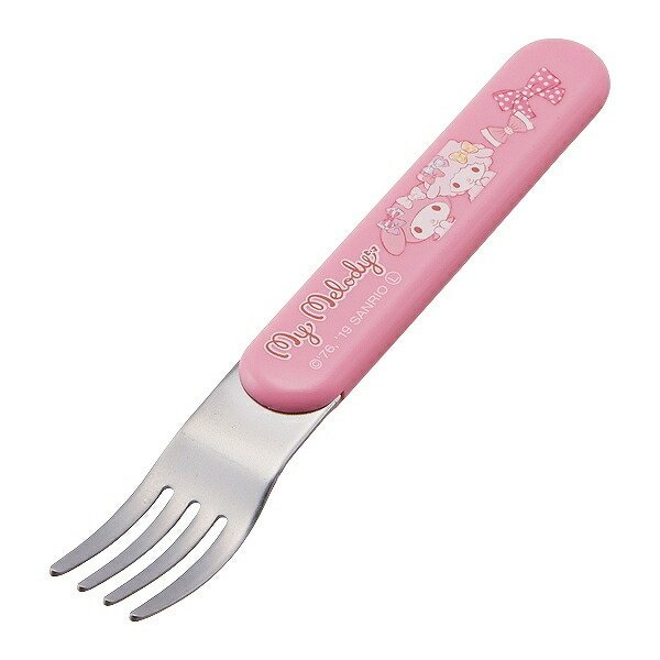 フォーク 13cm マイメロディ ときめきリボン 子供用 ステンレス