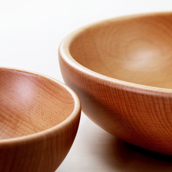 木製ボウルセット 43枚セット ボウル 13cm S サラダボウル 木製 皿 食器 洋食器 天然木 ビーチ