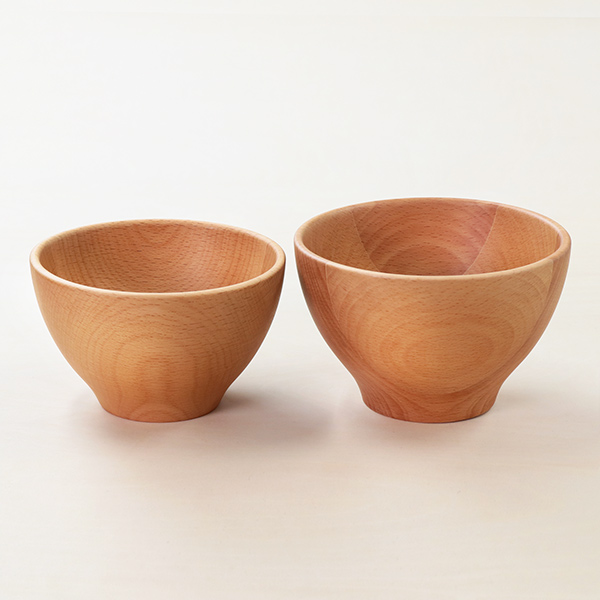 飯椀 260ml ライスボウル 木製 皿 食器 洋食器 天然木 ビーチ （ 茶碗