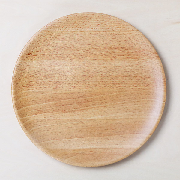 プレート 24cm L プレートディッシュ 木製 皿 食器 洋食器 天然木