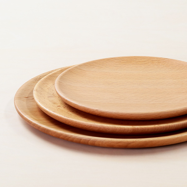 プレート 21cm M プレートディッシュ 木製 皿 食器 洋食器 天然木