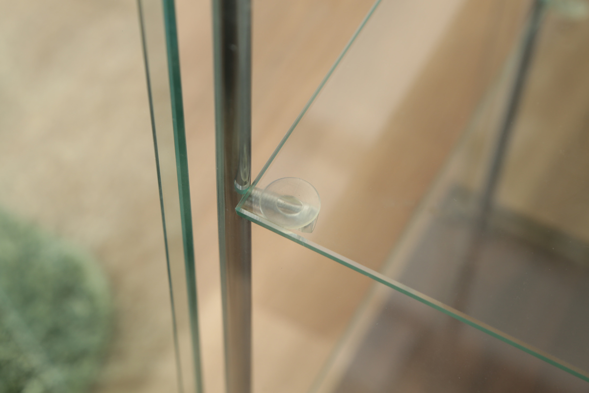 不二貿易（Fuji Boeki） ショーケース 幅42.5cm 3段 背面ミラー