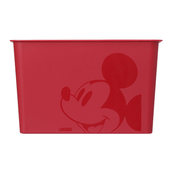 Disney（ディズニー） 収納ボックス 幅38×奥行27×高さ23.5cm ふた付き