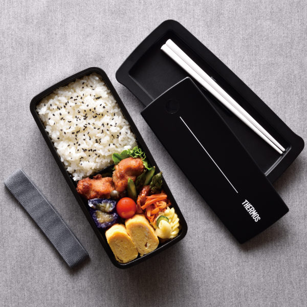 箱膳 THERMOS（サーモス） お弁当箱 1段 フレッシュランチボックス 箸付き