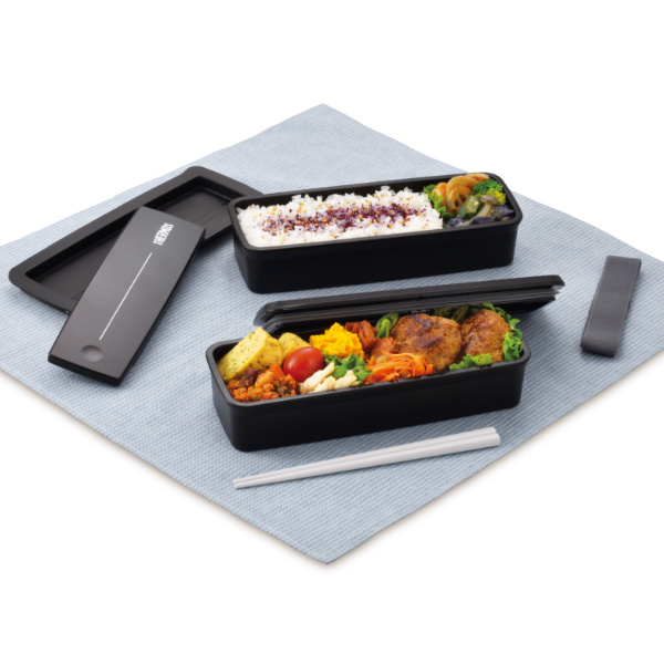 THERMOS（サーモス） お弁当箱 2段 フレッシュランチボックス 箸付き