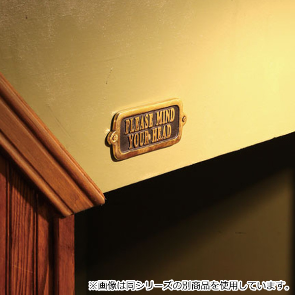 サインプレート Wi-Fi サイン 真鍮 ダルトン DULTON （ ドアプレート