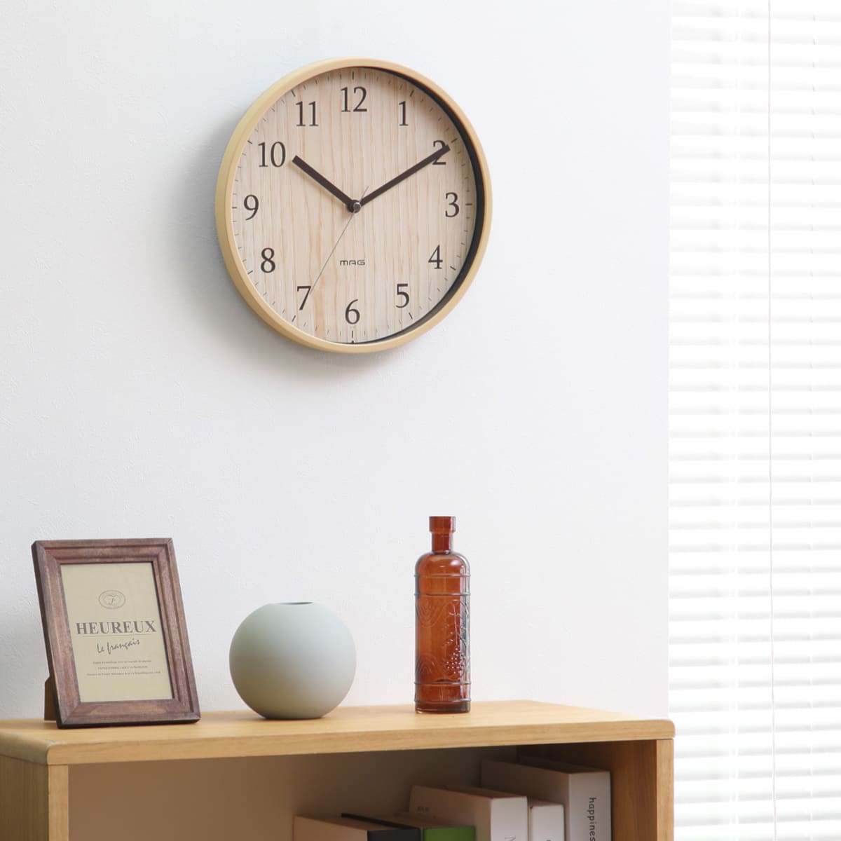 インテリア時計 azu 掛け時計 おしゃれ 梓 アズサ MAG （ 壁掛け時計 時計 アナログ