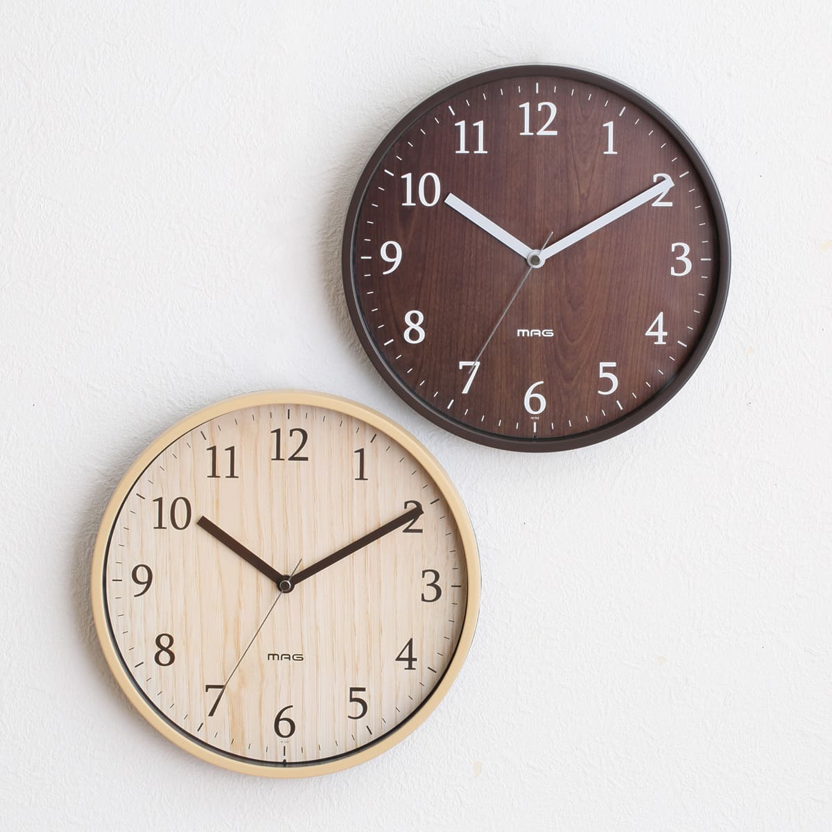 掛け時計 おしゃれ 梓 アズサ MAG （ 壁掛け時計 時計 アナログ