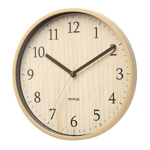 掛け時計 おしゃれ 梓 アズサ MAG （ 壁掛け時計 時計 アナログ