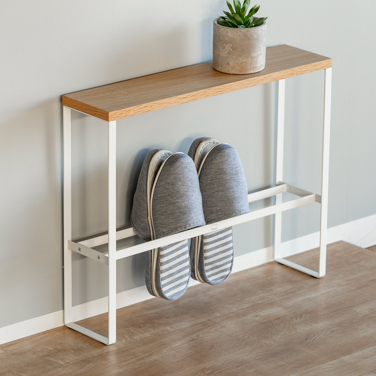 山崎実業 tower 天板付きスリッパラック タワー （ 4903208051521 玄関