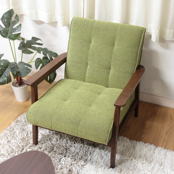不二貿易（Fuji Boeki） ソファ 幅65cm 一人掛け 1人用 ひじ掛け