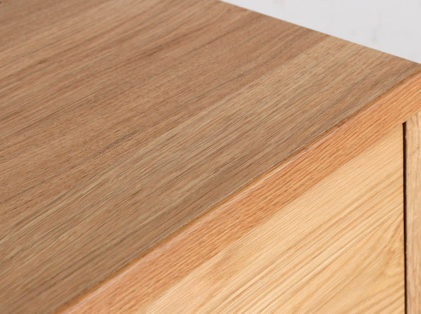 東馬（Tohma） チェスト 3段 北欧風 オーク材 約幅76cm （ リビング