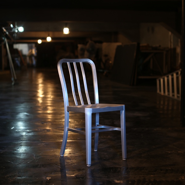 ダルトン　正規品　新品　ハイチェア　椅子 DULTON ONLINE SHOP | ALUMINUM CHAIR(アームなし BROWN): 家具