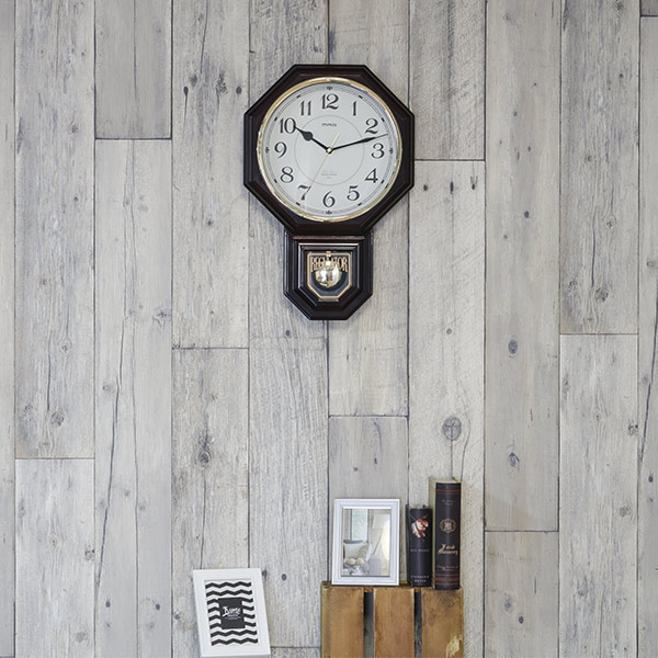 掛け時計 振り子時計 西洋館 メロディ機能付き （ 壁掛け時計 アナログ