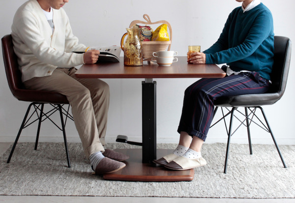 QuaTRO クアトロ ダイニング昇降テーブル 美品】クアトロ昇降