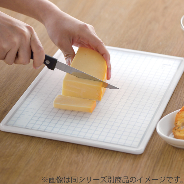 まな板　確認用 測れるまな板 S 26.3×18.6cm 食洗機対応 日本製 目盛り付き 両面