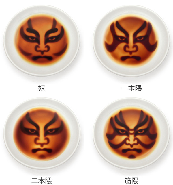 醤油皿 9cm 歌舞伎 皿 食器 和食器 磁器 （ 電子レンジ対応 食洗機対応